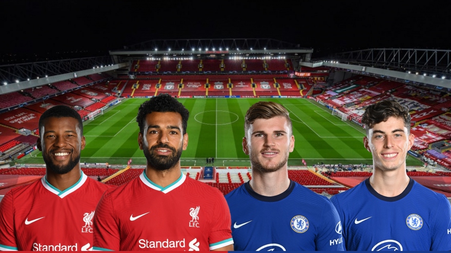 Dự đoán tỷ số, đội hình xuất phát trận Liverpool - Chelsea